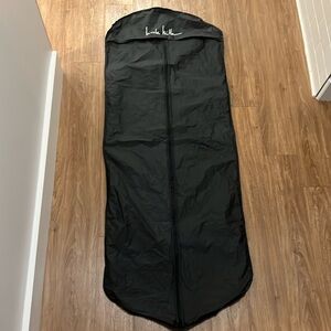 Black Nicole Miller Full Length Hanging Travel Garment Storage Bag